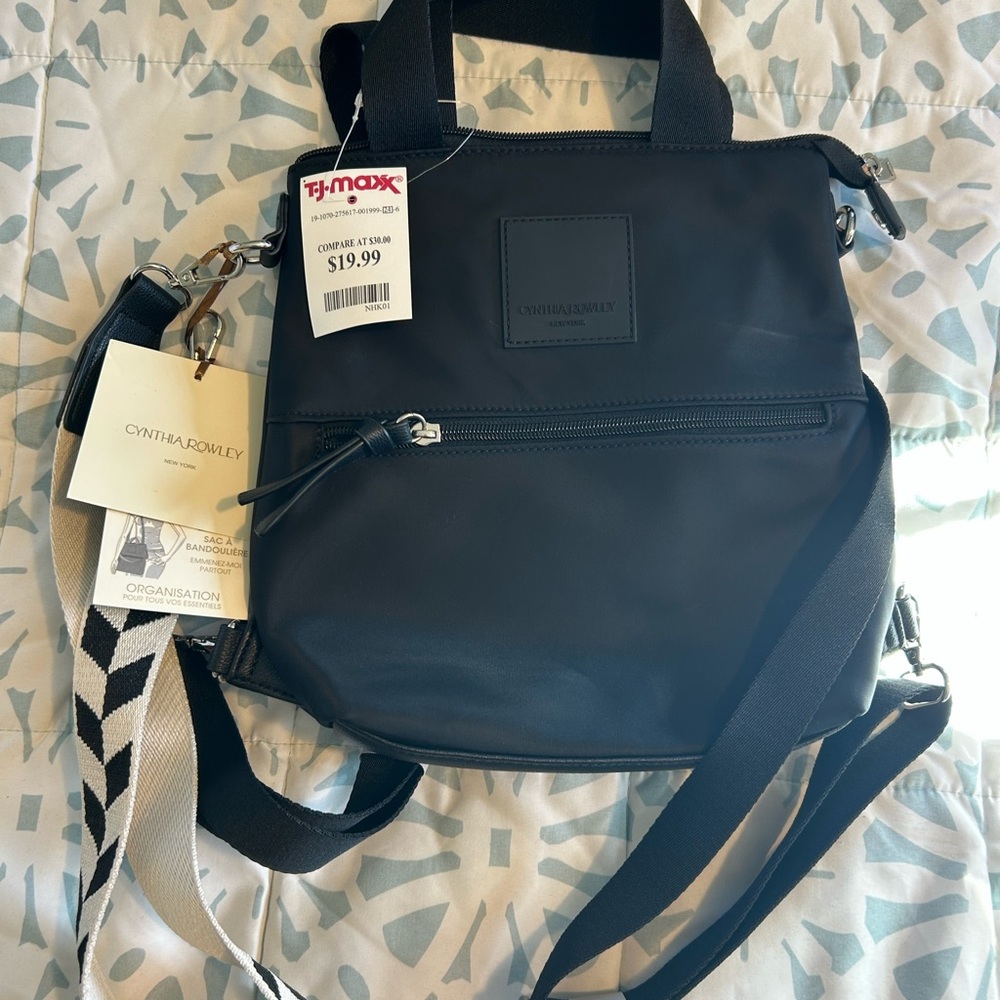 Cynthia Rowley Black Interior Crossbody Bag